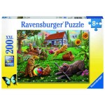 200 pc Ravensburger Puzzle - Playing in the Yard XXL Pieces